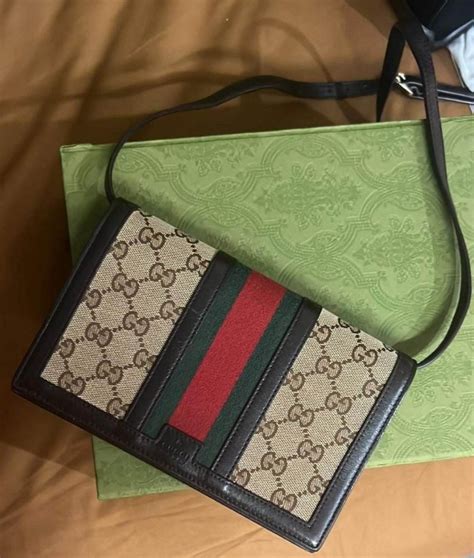 empty gucci box for sale|second hand Gucci sling bag.